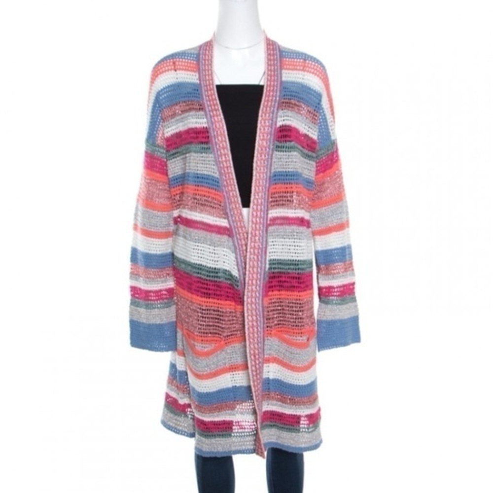 Zadig & Voltaire Celia Ho Midi Open Front Cardigan size M
